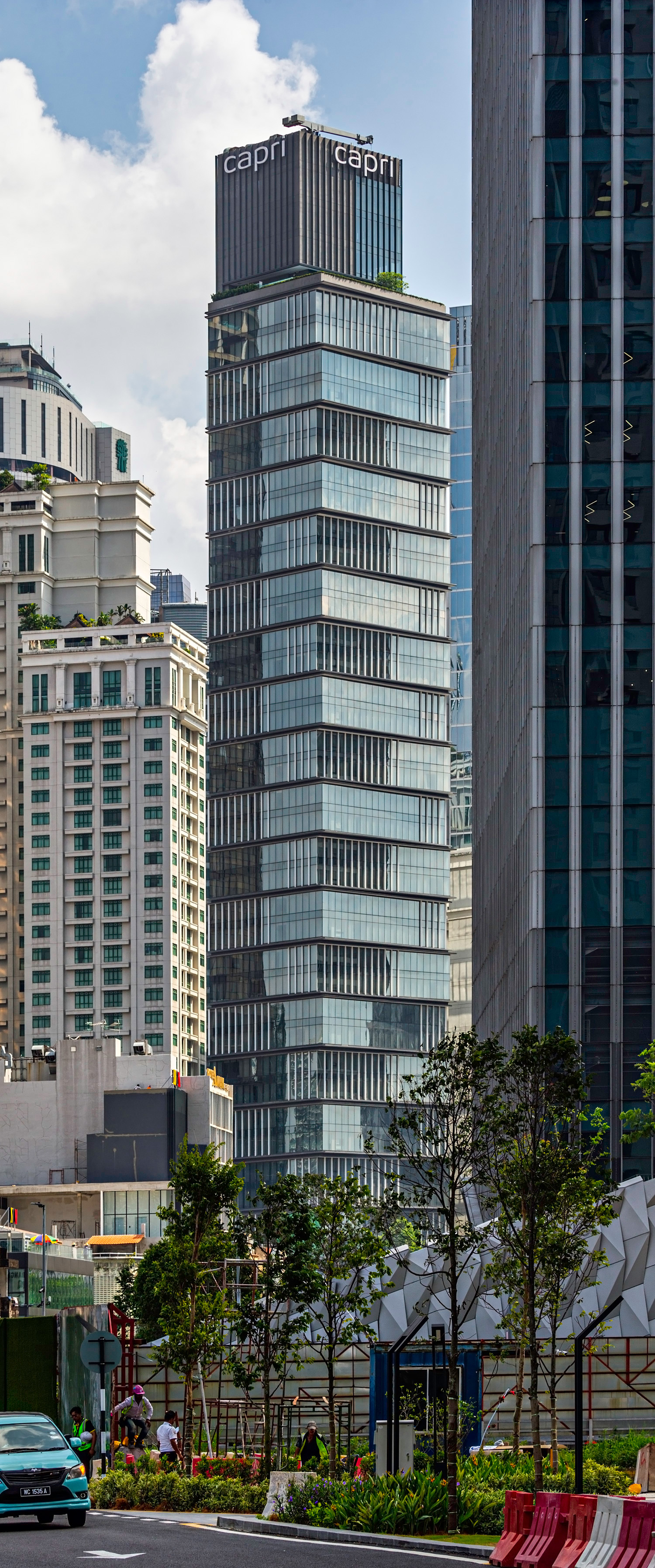 Capri by Fraser Bukit Bintang, Kuala Lumpur - View from the south. © Mathias Beinling